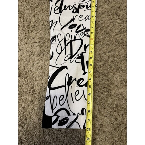 JOSEPH RIBKOFF Graffiti Artsy Pants Stretchy Pull On Grunge Goth Casual S6 26x28 - Picture 8 of 8